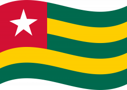 Drapeau Togo